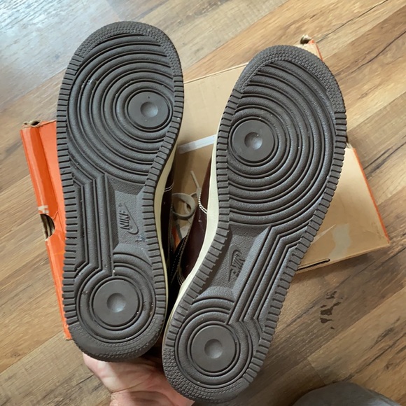 2004 Nike Air Force 1 Baroque Chocolate Brown - Picture 8 of 13